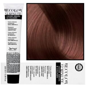 Be Hair Be Color 12 minute - farba do włosów bez amoniaku, 100ml 7,7 | Średni Blond Brązowy