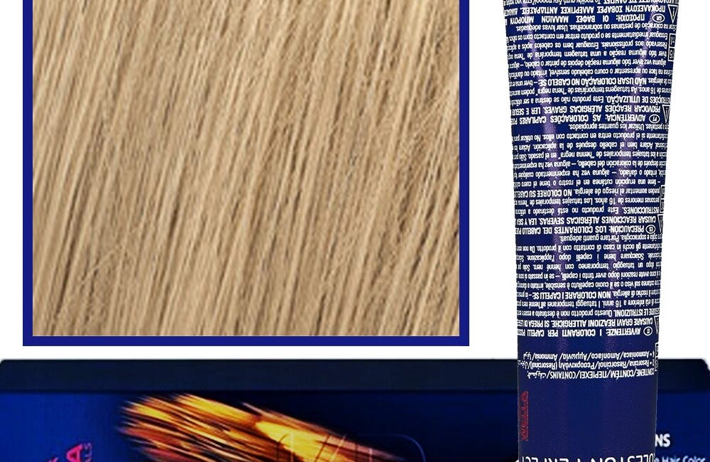 Wella Koleston Perfect Me profesjonalna farba do koloryzacji włosów 60ml 9/38 Złoto Perłowy Bardzo Jasny Blond