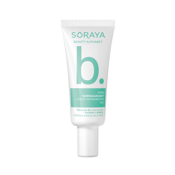 Soraya Krem normalizujący + serum witaminowe 2 w 1