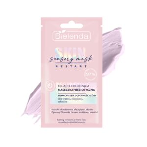 Bielenda SENSORY MASK Kojąco- chłodząca maseczka prebiotyczna, wzmacniająca odporność skóry