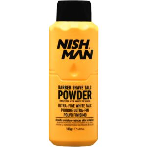 Nishman Barber Shave Talc Powder - talk fryzjerski, 180g