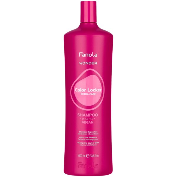 Fanola Color Locker Shampoo - szampon do pielęgnacji włosów farbowanych, 1000ml