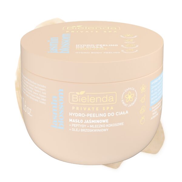 Bielenda Hydro-peeling nawilżający do ciała z masłem jaśminowym Jasmin Blossom