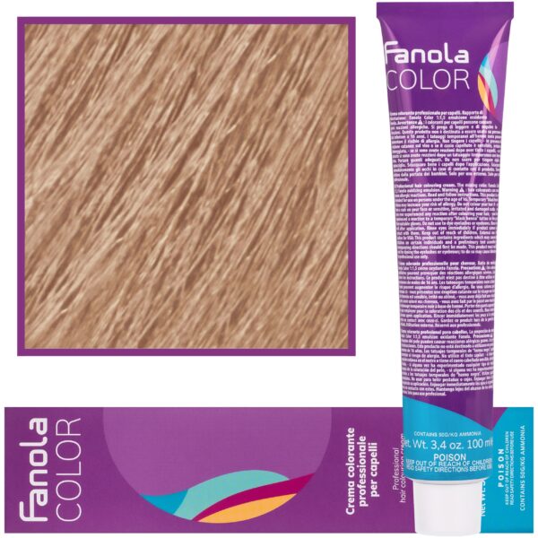 Fanola Crema Color farba - profesjonalny krem koloryzujący, 100 ml Naturale T. | (Toner) Naturalny
