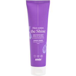 Anwen Here Comes The Shine - wysoko nabłyszczający primer do włosów wysokoporowatych, 100ml
