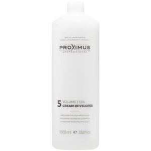 Proximus Cream Developer– oksydant do farbowania i rozjaśniania włosów, 1000 ml 1,5% | Volume 5