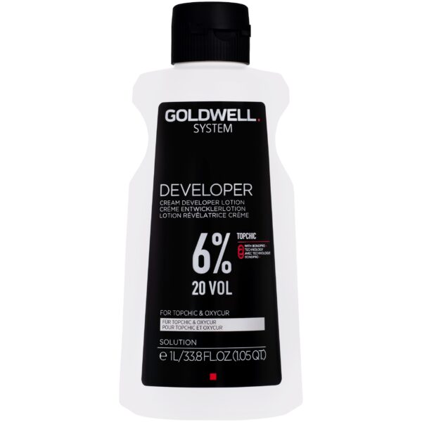 Goldwell System Developer aktywator do farb Topchic i rozjaśniaczy Oxycur Platin 1000ml 20 VOL | 6%