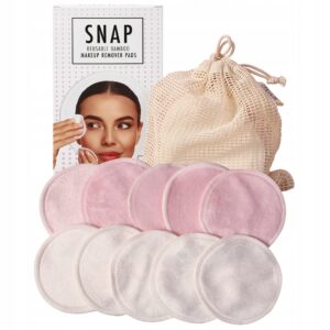 Sister Young Snap Make up Removal Pads - wielorazowe waciki do zmywania makijażu