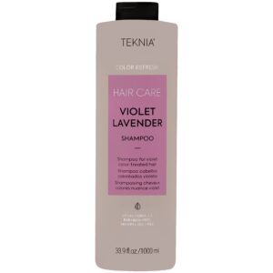 Lakme Teknia Refresh Violet Lavend Shampoo - fioletowy szampon do włosów farbowanych, 1000ml