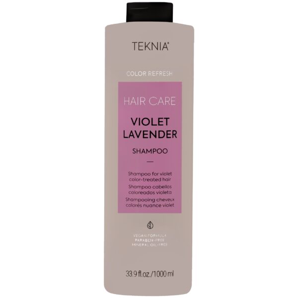 Lakme Teknia Refresh Violet Lavend Shampoo - fioletowy szampon do włosów farbowanych, 1000ml