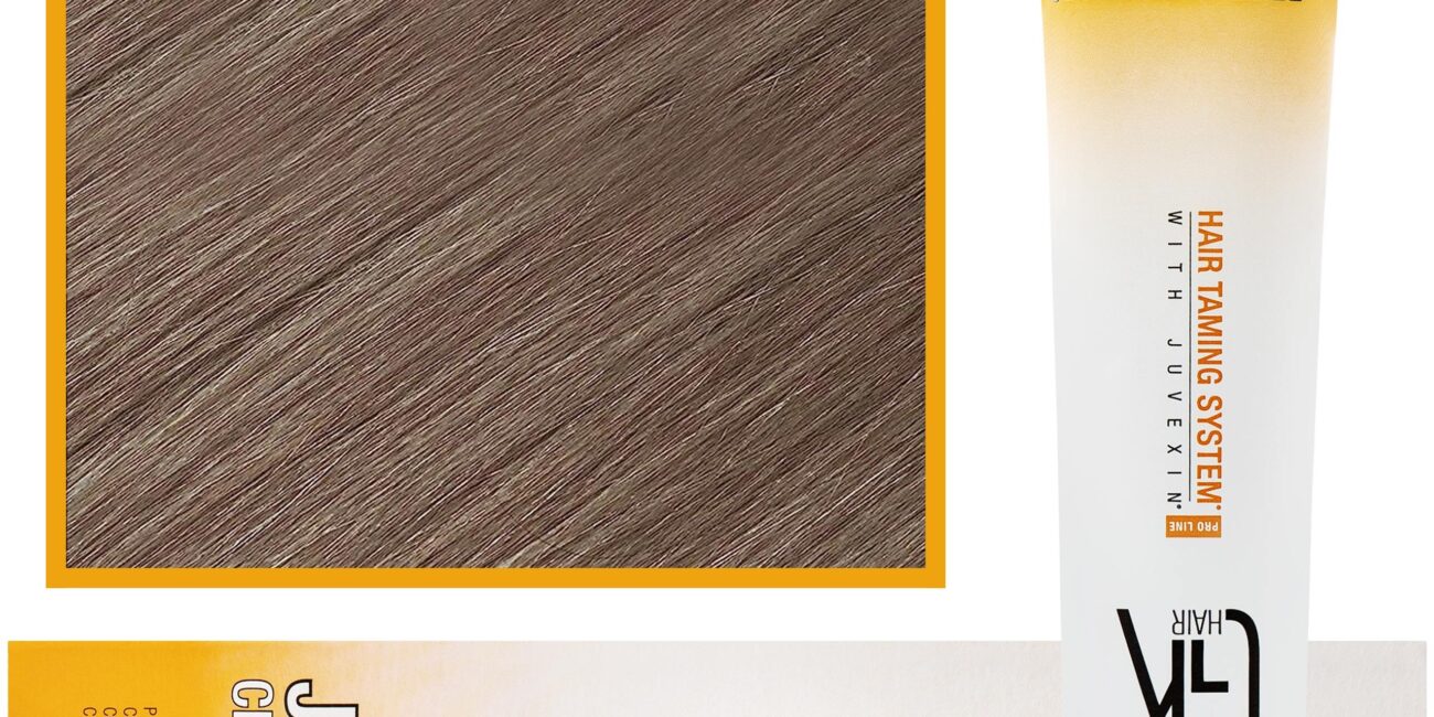 GK Hair Juvexin - farba do koloryzacji włosów z keratyną, 100ml 8,11  | Intensywny jasny popielaty blond