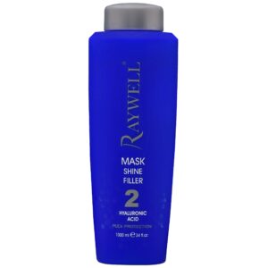 Raywell Shine Filler 2 Mask - wygładzająca maska do włosów z kwasem hialuronowym, 1000ml