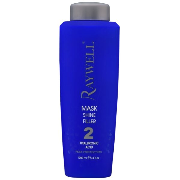 Raywell Shine Filler 2 Mask - wygładzająca maska do włosów z kwasem hialuronowym, 1000ml