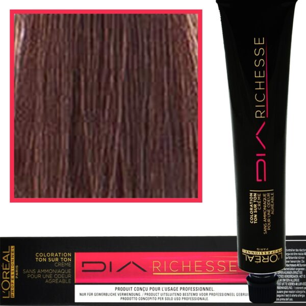 Loreal Dia Richesse farba do włosów 50ml 5.8 Mokka Jasny Brąz