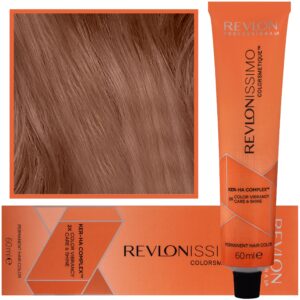 Revlon Revlonissimo Colorsmetique - kremowa farba do włosów, 60ml 7,44 | Średni Intensywny Miedziany Blond