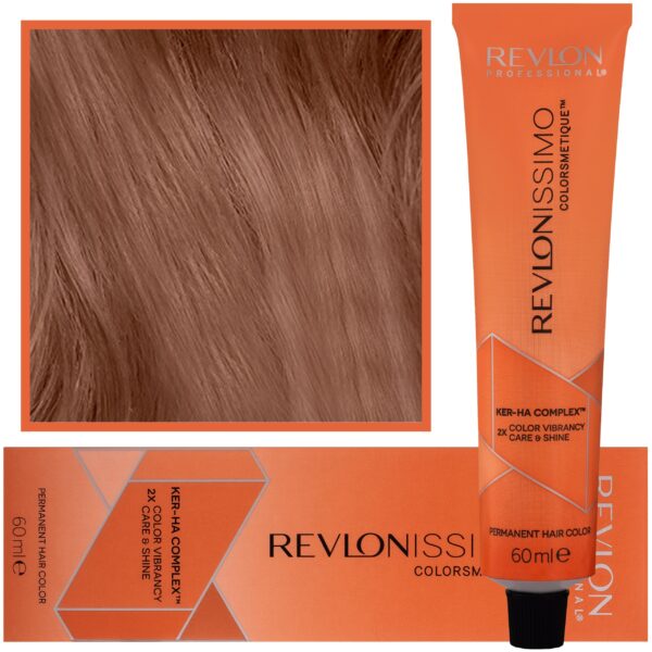 Revlon Revlonissimo Colorsmetique - kremowa farba do włosów, 60ml 7,44 | Średni Intensywny Miedziany Blond
