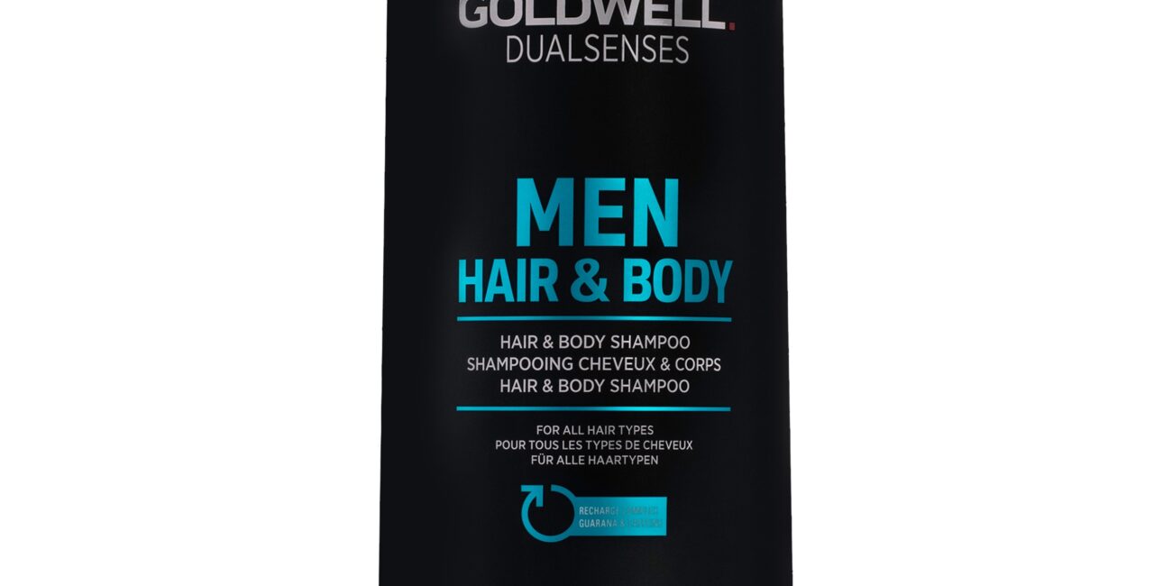 Goldwell MEN Hair & Body - szampon rewitalizujący do włosów i ciała dla mężczyzn, 1000ml