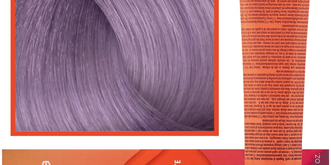 Inebrya Color - farba krem koloryzujący do włosów, 100ml 8/02 | Jasny Fioletowy Pastelowy Blond - Włosomaniaczka