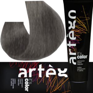 ARTEGO IT'S COLOR - farba w kremie 150ml, cała paleta kolorów 8,11 - 8AA | Intensywny Popielaty Jasny Blond