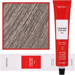 Kemon Cramer Color – kremowa farba do włosów z olejem kokosowym, 100ml 9,21 | Bardzo Jasny Beżowy Popielaty Blond