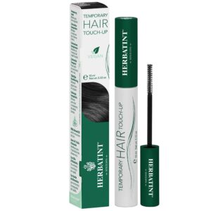 Herbatint Hair Touch Up - tymczasowy korektor do odrostów 10ml, różne kolory Black | Czarny