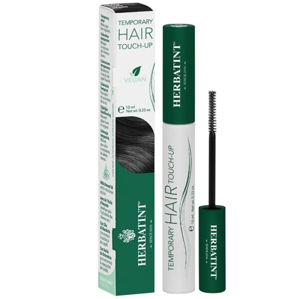 Herbatint Hair Touch Up - tymczasowy korektor do odrostów 10ml, różne kolory Black | Czarny
