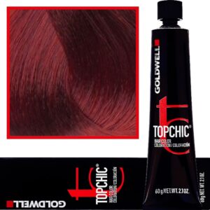 Goldwell Topchic - profesjonalna farba do włosów, 60ml 6-RR-MAX Poruszająca Czerwień