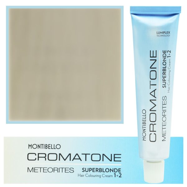 Montibello Cromatone Meteorites - farby i tonery do włosów blond, 60ml 1011 | Intensywny Popielaty Superblond