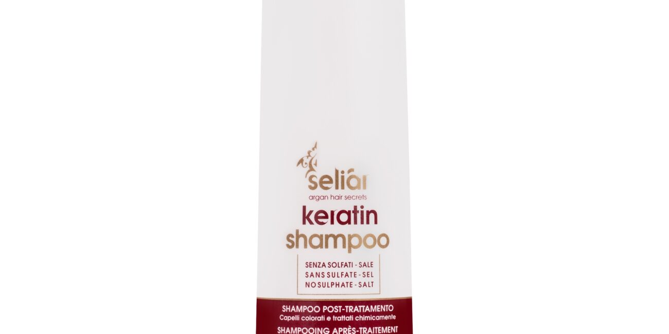 Echosline Seliar Keratin Shampoo - keratynowy szampon do włosów zniszczonych farbowanych, 350ml