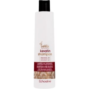Echosline Seliar Keratin Shampoo - keratynowy szampon do włosów zniszczonych farbowanych, 350ml