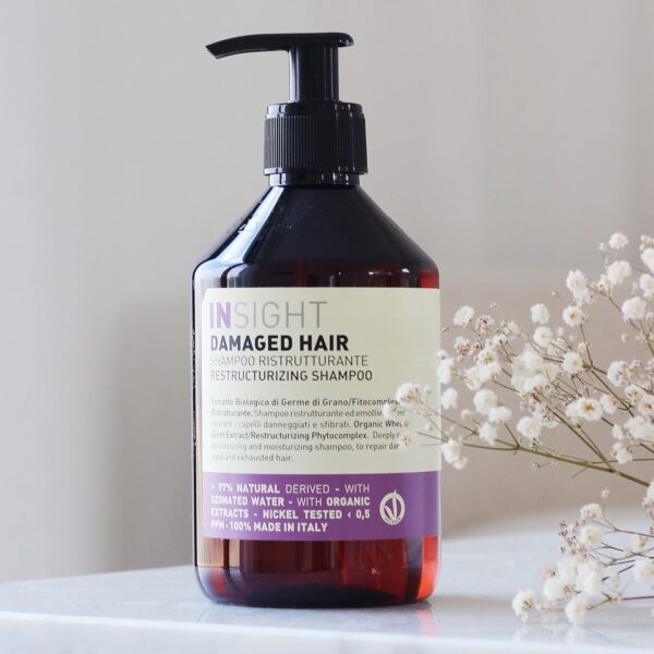 Szampon do włosów zniszczonych Damaged Hair 400ml INSIGHT