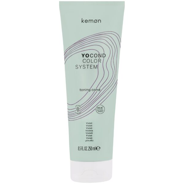 Kemon Yo Cond Color System Toning Conditioner - koloryzująca odżywka do włosów, 250ml Violet | Fiolet