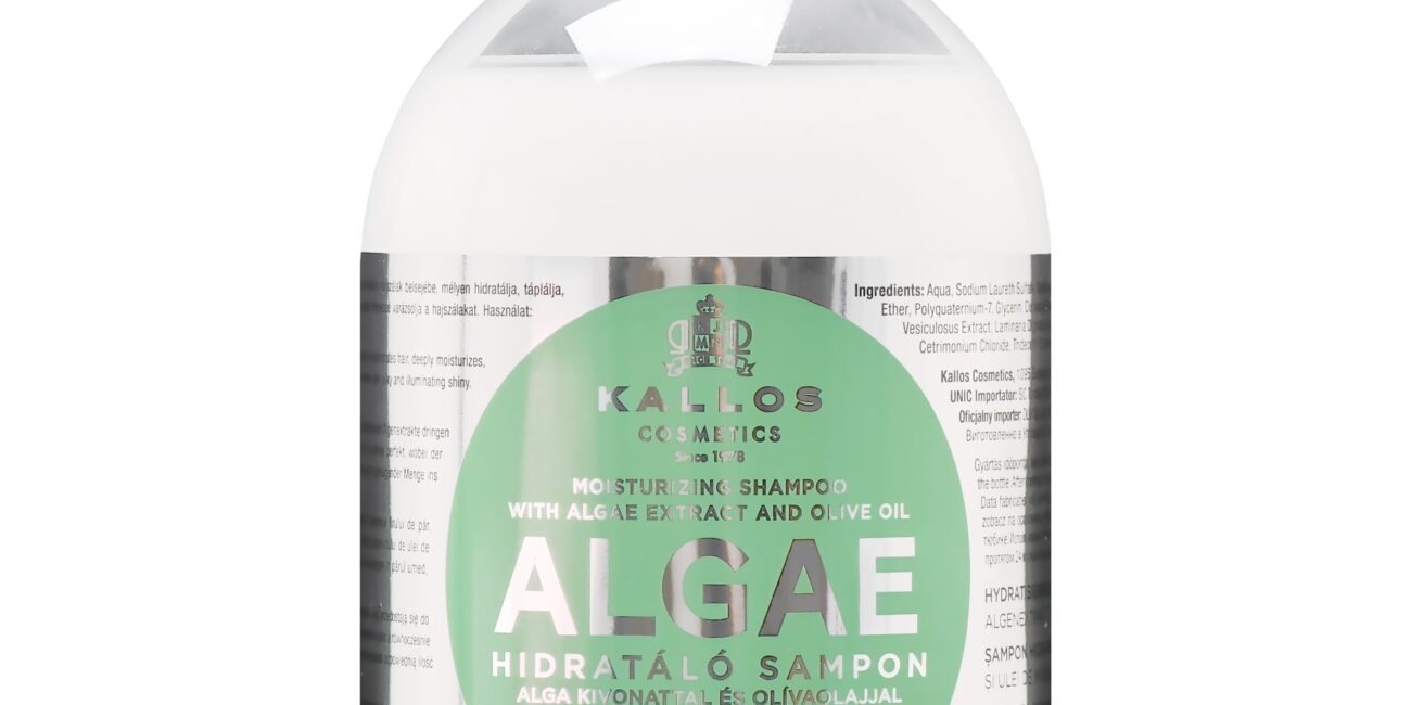 Kallos Algae Moisturizing Shampoo - nawilżający szampon do włosów suchych z algami, 1000ml