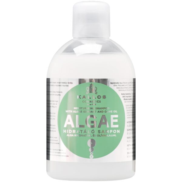 Kallos Algae Moisturizing Shampoo - nawilżający szampon do włosów suchych z algami, 1000ml