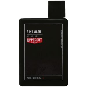 Uppercut Deluxe 3 in 1 Wash - kosmetyk 3 w 1 do mycia włosów, twarzy i ciała, 240ml