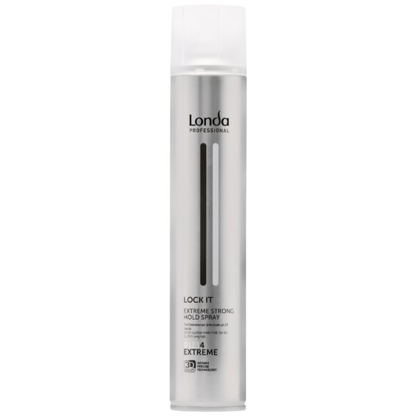 Londa Lock It Extreme Strong Hold – bardzo mocny lakier do włosów, 500 ml