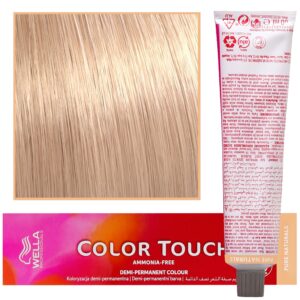 WELLA COLOR TOUCH profesjonalna farba do włosów 60 ml 10/05 Najjaśniejszy Blond Naturalny Mahoniowy
