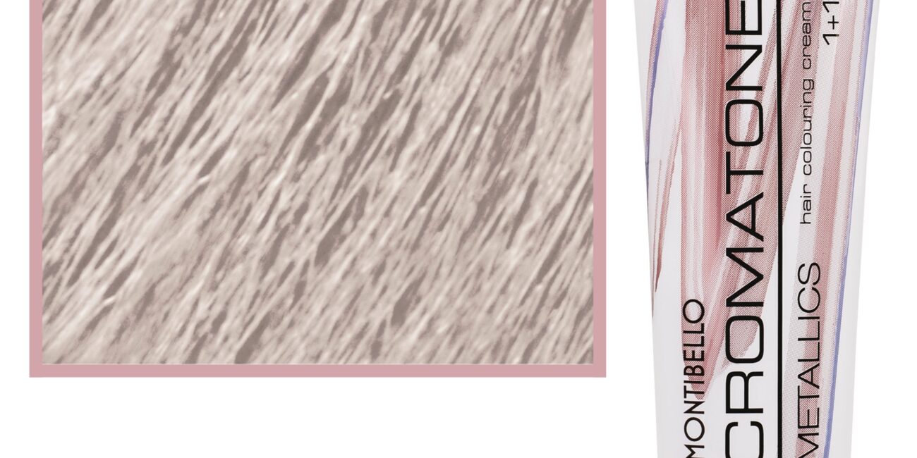Montibello Cromatone Metallics, wielofunkcyjna farba do włosów 60 ml 10,02 M | Naturalny Perłowy Platynowy Blond