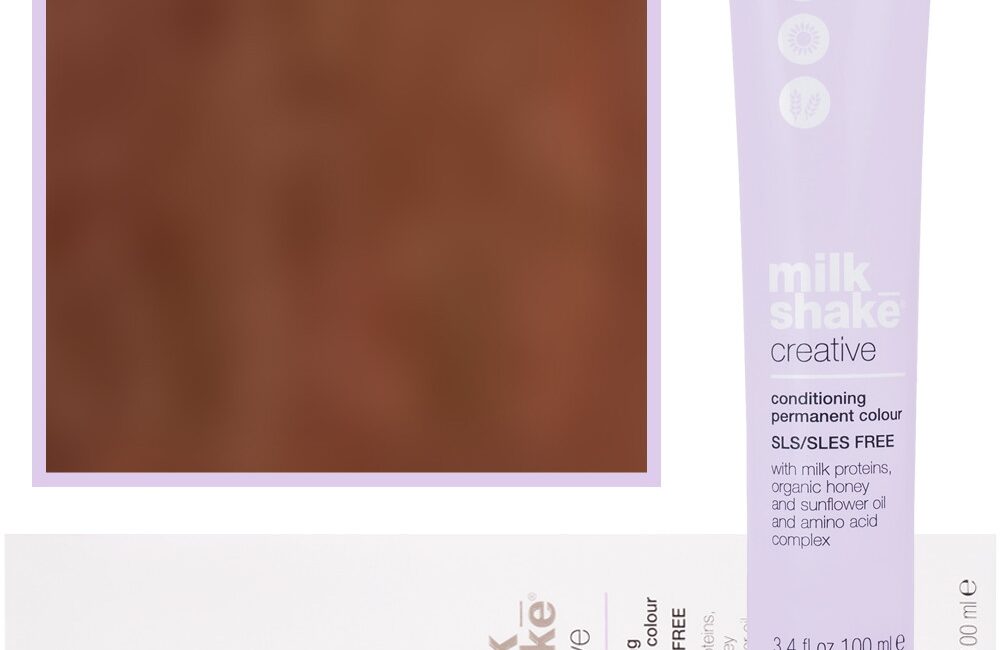 Milk Shake Creative - farba do włosów 100ml, pełna paleta kolorów 7,43 | 7CG || Średni Miedziany Złoty Blond