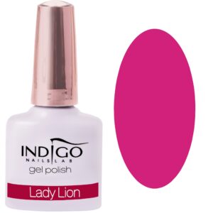 Indigo Gel Polish lakier hybrydowy, kolory 7ml Lady Lion