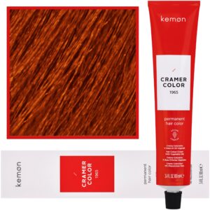 Kemon Cramer Color – kremowa farba do włosów z olejem kokosowym, 100ml 8,44 | Jasny Głęboki Miedziany Blond
