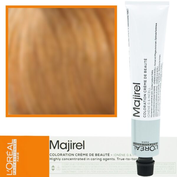 Loreal Majirel - profesjonalna farba do włosów, paleta kolorów, 50ml 8.3 Jasny Blond Złocisty