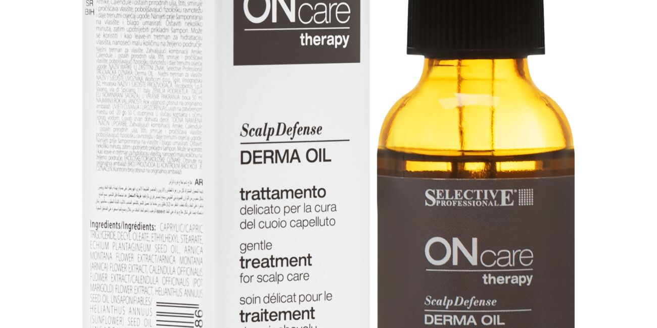 Selective On Care Therapy Derma Oil - olejek oczyszczająco-łagodzący do skóry głowy, 50ml