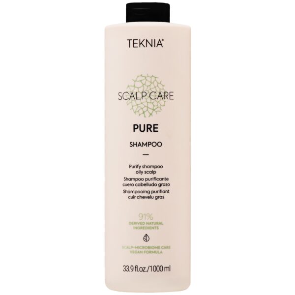 Lakme Teknia Scalp Care Pure Shampoo - szampon do włosów przetłuszczających się, 1000ml