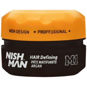 Nishman Matte Paste Argan M1 - pasta do stylizacji włosów, 100ml