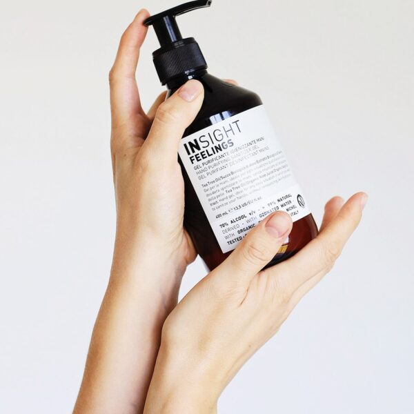 HAND PURIFIYNG GEL Dezynfekująco-nawilżający żel do rąk 400ml INSIGHT