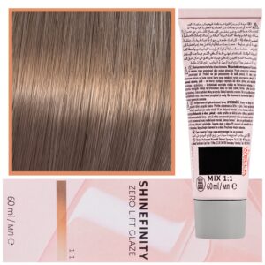 Wella Shinefinity Zero Lift Glaze - profesjonalna farba do włosów, 60ml 06/73 | Ciemny Brązowy Złocisty Blond