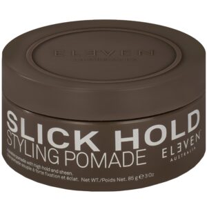 Eleven Australia Slick Hold Styling Pomade - profesjonalna, mocna pomada do włosów, 85g