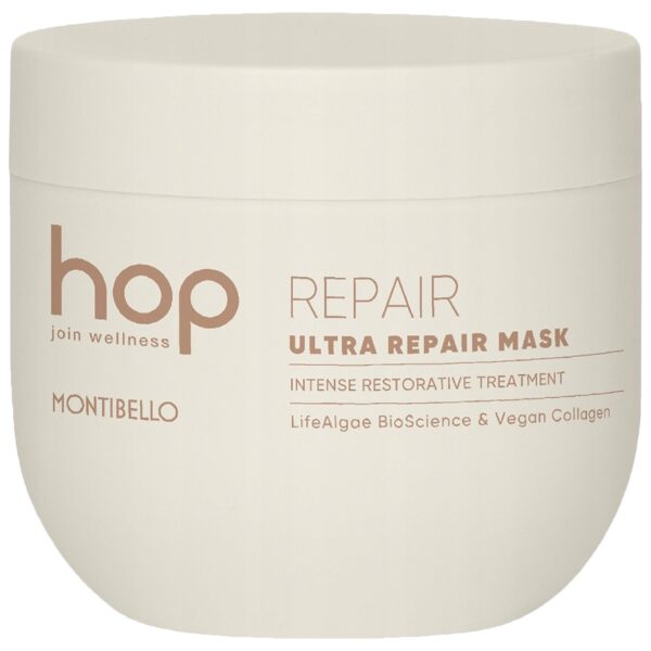 Montibello HOP Repair Ultra - maska do włosów suchych i zniszczonych, 500ml