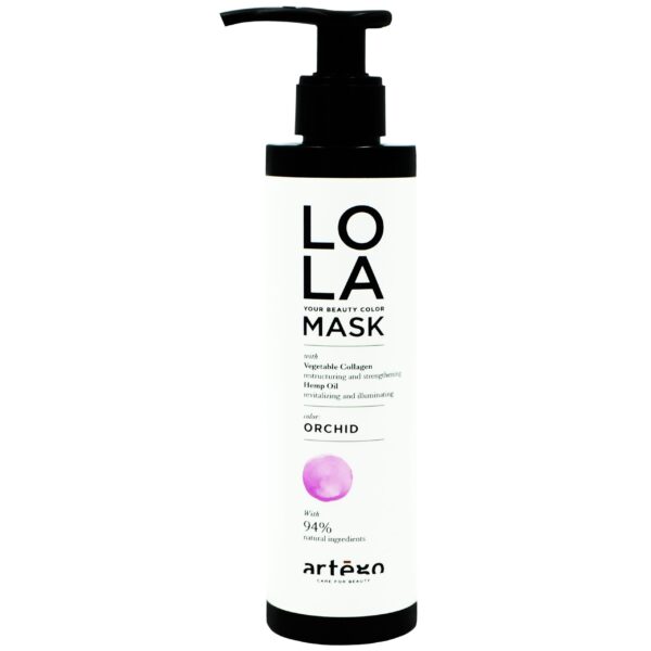 Artego Lola Mask Orchid do włosów rozjaśnionych i naturalnie siwych 200 ml